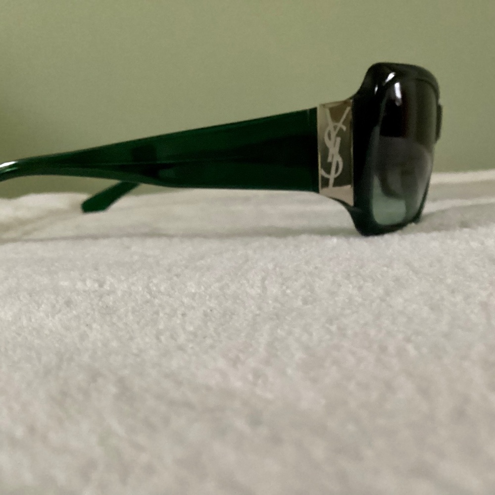 YSL Dark Green Sunglasses
